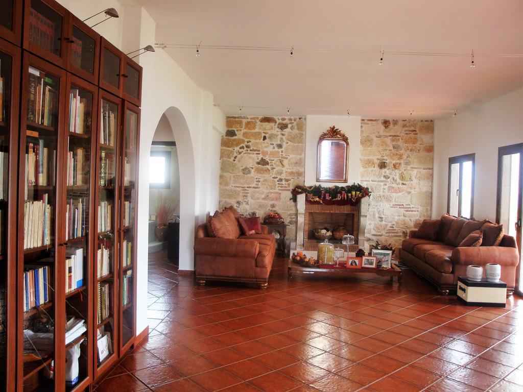 Waterfront Mediterranean Villa Skroponeria Luaran gambar