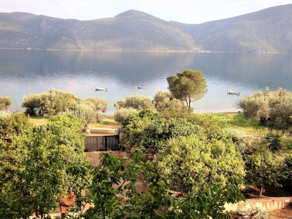 Waterfront Mediterranean Villa Skroponeria Luaran gambar